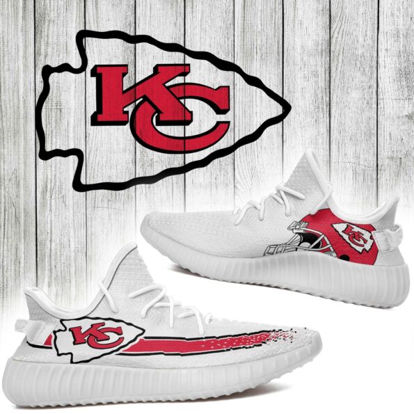 Kansas City Chiefs Yezy Running Sneakers 575 - Chilasport.com in