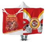 Afc West Division Champions Kansas City Chiefs Super Bowl 2021 Hooded Blanket Model a10778