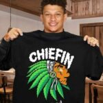Chiefin Kansas City Chiefs T Shirt Hoodie Sweatshirt Model a19774