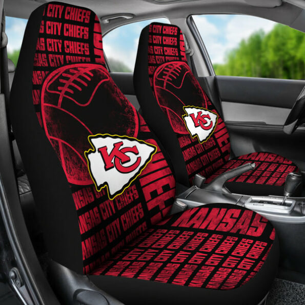 Gorgeous The Victory Kansas City Chiefs Car Seat Covers