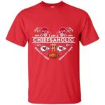 I Am A Chiefsaholic Kansas City Chiefs Custom T-Shirts, Hoodie, Long Sleeve V Neck Hoodie11263