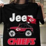 Jeep Kansas City Chiefs Fan Tshirt Hoodie Sweater Model a19917