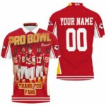 Kansas City Chiefs 2021 Super Bowl Afc West Division Pro Bowl Personalized Polo Shirt Model a20003
