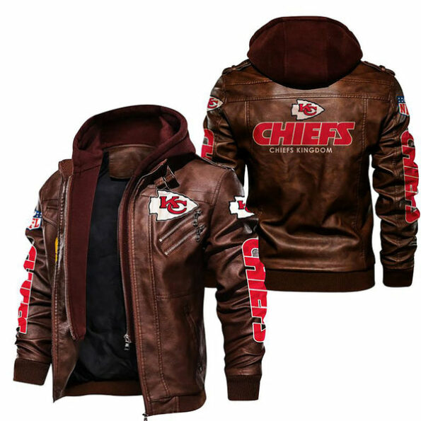 Kansas City Chiefs Leather Jackets - Gifts For Men's