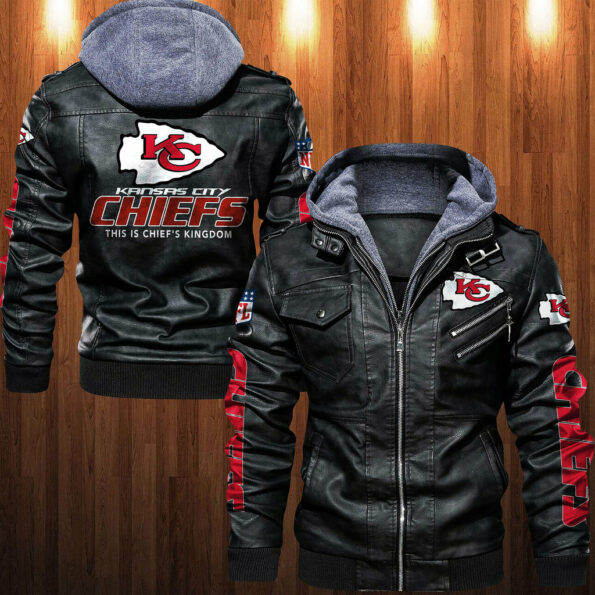 Kansas City Chiefs 2D Leather Jacket HVKC1249