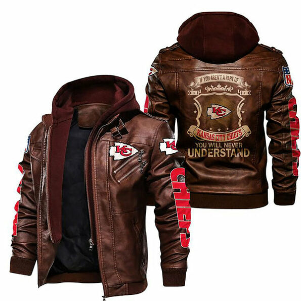 Kansas City Chiefs 2D Leather Jacket HVKC1362