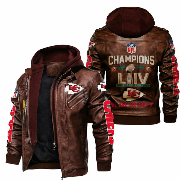 Kansas City Chiefs 2D Leather Jacket HVKC251