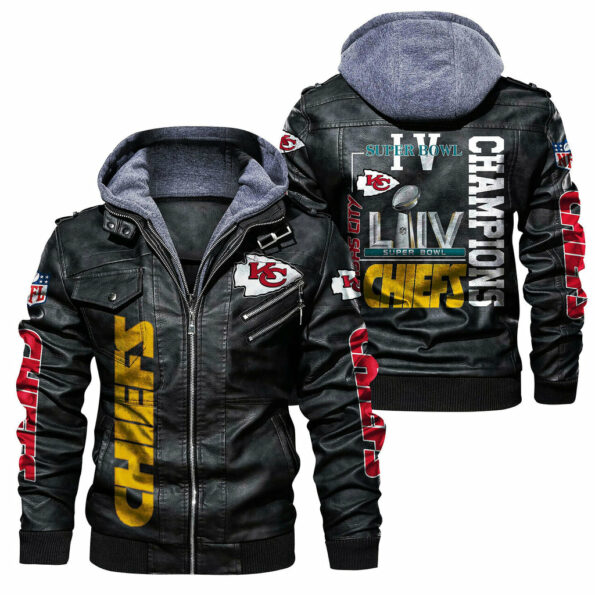 Kansas City Chiefs 2D Leather Jacket HVKC260