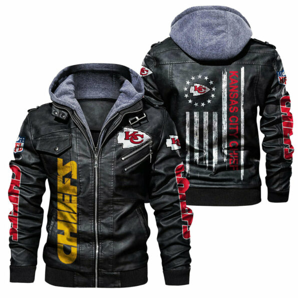 Kansas City Chiefs 2D Leather Jacket HVKC267