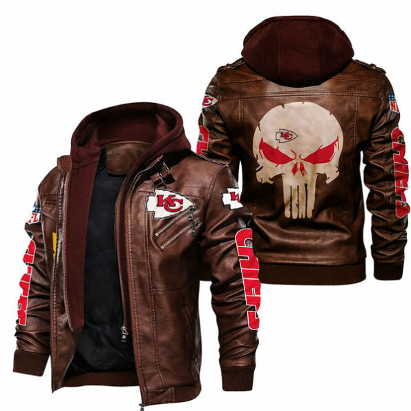 Kansas City Chiefs 2D Leather Jacket HVKC280