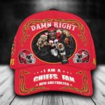 Kansas City Chiefs 3D Cap Mascot NFL Custom Name 14 M3BTH0524