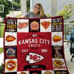 Kansas City Chiefs 3D Customized Quilt Blanket