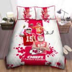 Kansas City Chiefs 3D Duvet Cover Quilt Cover Pillowcase Bedding Set, Quilt Bed Sets, Blanket