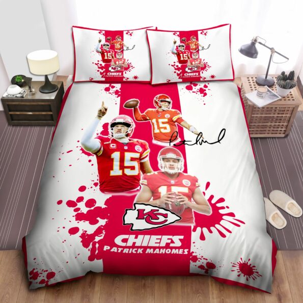 Kansas City Chiefs 3D Duvet Cover Quilt Cover Pillowcase Bedding Set, Quilt Bed Sets, Blanket
