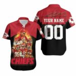 Kansas City Chiefs Afc West Champions 2021 Super Bowl Personalized Hawaiian Shirt Model a3499