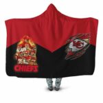 Kansas City Chiefs Afc West Division Champions 2021 Super Bowl Hooded Blanket Model a11505