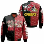 Kansas City Chiefs Afc West Division Champions 2021 Super Bowl Snoopy Fan Bomber Jacket Model 2862