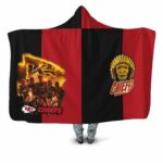 Kansas City Chiefs Afc West Division Champions Super Bowl 2021 Hooded Blanket Model a11508