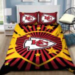 Kansas City Chiefs Bedding Sets Sleepy 1 Duvet Cover & 2 Pillow Case, Quilt Bed Sets, Blanket V11899