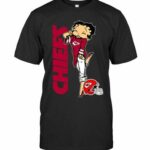 Kansas City Chiefs Betty Boop Fan Tshirt Hoodie Sweater Model a20258