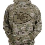 Kansas City Chiefs Camo All Over Print 3D Men’s And Women’s Sweatshirt Zip Hoodie T-shirt Sizes S-5XL