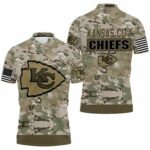 Kansas City Chiefs Camouflage Veteran 3D T Shirt Hoodie Sweater Jersey Polo Shirt Model a20275