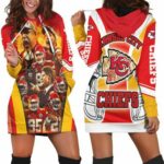 Kansas City Chiefs Champions Afc West Division Super Bowl 2021 Hoodie Dress Model a20292