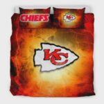Kansas City Chiefs Duvet Cover Quilt Cover Pillowcase Bedding Set, Quilt Bed Sets, Blanket V11903