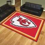 Kansas City Chiefs, Football Area Rug Room Carpet Custom Area Floor Home Decor Rug4175, Size Large 60×96 Inch
