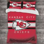 Kansas City Chiefs Football Bedding Sets Duvet Cover Pillowcases, Quilt Bed Sets, Blanket