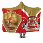 Kansas City Chiefs Johnny Robinson 42 For Fans Hooded Blanket Model a11534