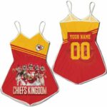 Kansas City Chiefs Kingdom Afc West Champions Division Super Bowl 2021 Personalized 1 Romper Model a6586