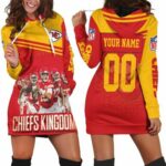 Kansas City Chiefs Kingdom Afc West Champions Division Super Bowl 2021 Personalized Hoodie Dress Model a6592
