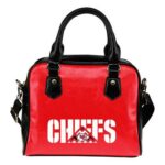 Kansas City Chiefs Mass Triangle Shoulder Handbags, Handbags1215