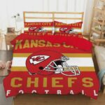 Kansas City Chiefs Nfl #4 Duvet Cover Quilt Cover Pillowcase Bedding Set, Quilt Bed Sets, Blanket