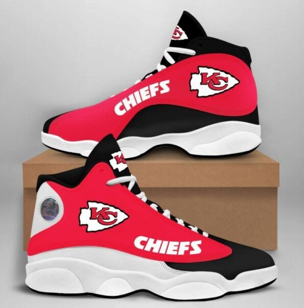 Kansas City Chiefs NFL big logo Football Team Sneaker 5 For Lover JD13