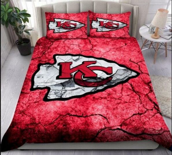 Kansas City Chiefs Nfl Customize Bedding Sets Duvet Cover Bedroom, Quilt Bed Sets, Blanket V12521