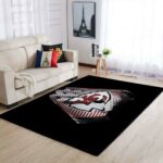 Kansas City Chiefs Nfl Football Rug Room Carpet Sport Custom Area Floor Home Decor Rug8091, Size Large 60×96 Inch