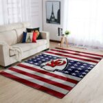 Kansas City Chiefs Nfl Football Rug Room Carpet Sport Custom Area Floor Home Decor Rug8106, Size Large 60×96 Inch