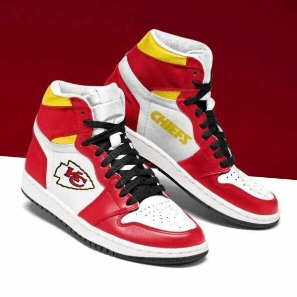 Kansas City Chiefs Nfl Football Sneaker Team Custom Eachstep Gift For