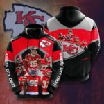 Kansas City Chiefs NFL Limited Edition All Over Print Hoodie Unisex Sizes GTS001379