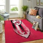 Kansas City Chiefs Nfl Rug Room Carpet Sport Custom Area Floor Home Decor Rug12432, Size Large 60×96 Inch