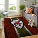 Kansas City Chiefs Nfl Rug Room Carpet Sport Custom Area Floor Home Decor Rug12544, Size Large 60×96 Inch