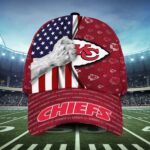 Kansas City Chiefs NFL USA Flag Cap HA220314