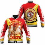Kansas City Chiefs Patrick Mahomes 15 For Fans Baseball Jacket Model 1264