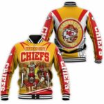 Kansas City Chiefs Super Bowl 2021 Afc West Division Champions For Fans Baseball Jacket Model 1274