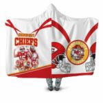 Kansas City Chiefs Super Bowl 2021 Afc West Division Champions Hooded Blanket Model a11558