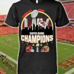 Kansas City Chiefs Super Bowl Champions T Shirt Hoodie Sweatshirt Model a21300