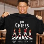 Kansas City Chiefs The Chiefs Players Signature For Fan Tshirt Hoodie Sweater Model a21349