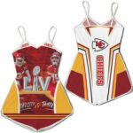 Kansas City Chiefs Vs Tampa Rays Buccaneers Super Bowl 2021 Afc West Division Romper Model a21508